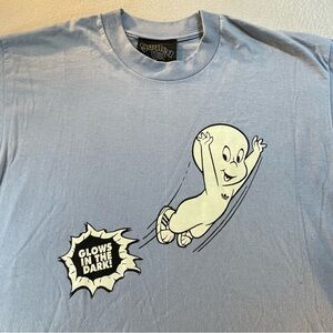 Vintage RARE Souled Out Glow in the Dark Casper T Shirt Size Large